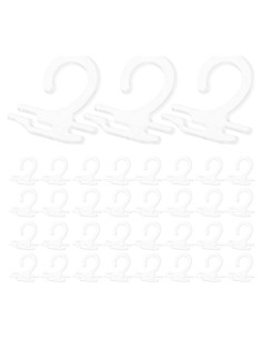 Ganchos de Calcetines de Plástico Didiseaon 300 Pcs Transparente