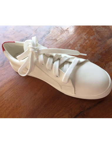 4 Cuerdas Planas de Sudadera Losita 140 cm Negro/Blanco