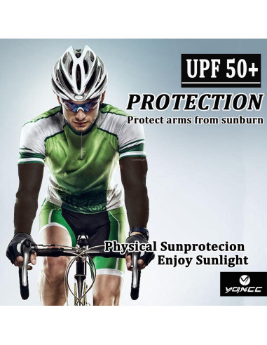 Mangas para Brazos YQXCC 6 Pares Protección UV Cooling UPF 50