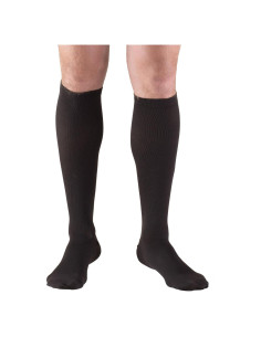 Calcetines de Compresión Truform 1954 para Hombre, 30-40 mmHg, Negro, Grande