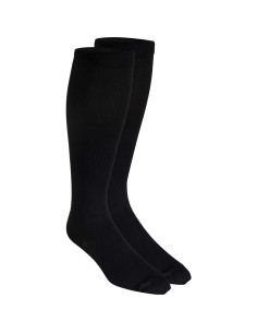 Calcetines de Compresión Truform 1954 para Hombre, 30-40 mmHg, Negro, Grande 2