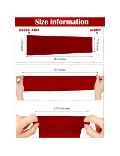 9 Pares Mangas Refrigerantes UV Bememo para Brazo Unisex 2