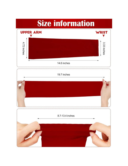 9 Pares Mangas Refrigerantes UV Bememo para Brazo Unisex