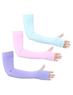 Mangas para Brazo Bacophy 3 Pares UV Enfriamiento UPF 50