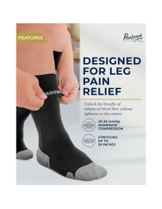 Calcetines de Compresión Pembrook para Mujeres Talla Grande 4XL 2