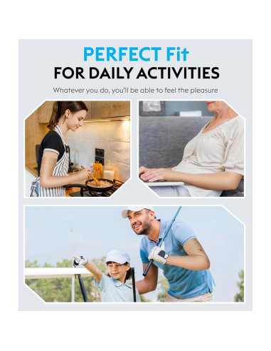 Manga de Compresión Médica KEKING 20-30 mmHg Beige 3XL