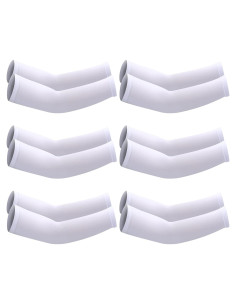 Mangas de Protección Solar UV SATINIOR 6 Pares Niños UPF 50+