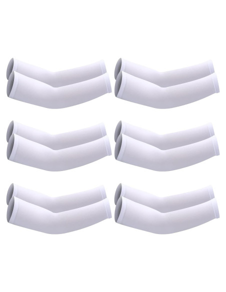 Mangas de Protección Solar UV SATINIOR 6 Pares Niños UPF 50+