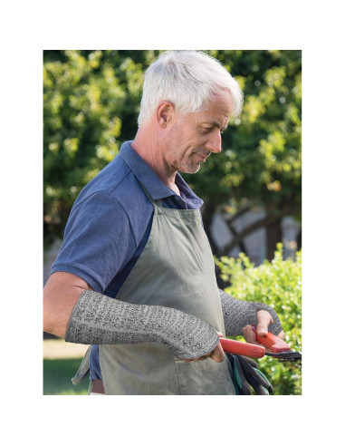 Manguitas Resistentes a Cortes Satinior - 2 Pares Grises