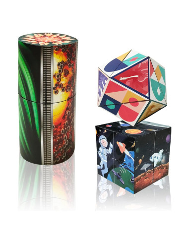 Juego de Cubos Mágicos 3D ONCOFAN - Paquete de 3 Cubos