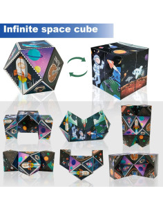 Juego de Cubos Mágicos 3D ONCOFAN - Paquete de 3 Cubos 2