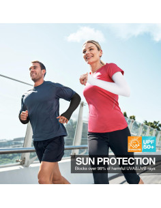 Mangas Refrigerantes UV LUOLIIL VOE para Hombres y Mujeres 2