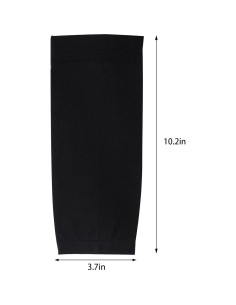 HOVEOX 3 Pares Mangas Cubiertas de Tatuaje Negro 25.9 cm 2