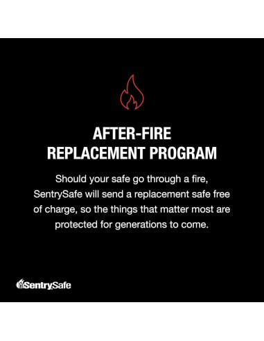 Caja Fuerte SentrySafe 1210 a Prueba de Fuego 5.16L