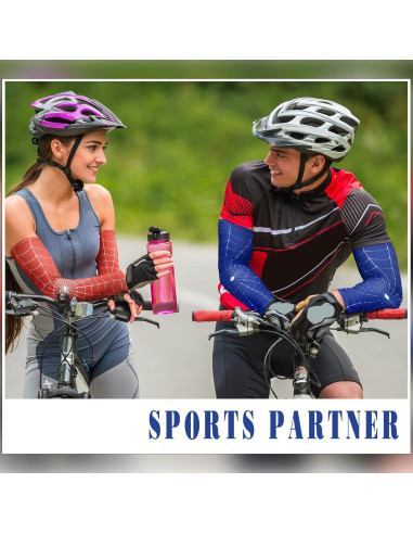 3 Pares de Mangas de Protección UV Bencailor para Ciclismo