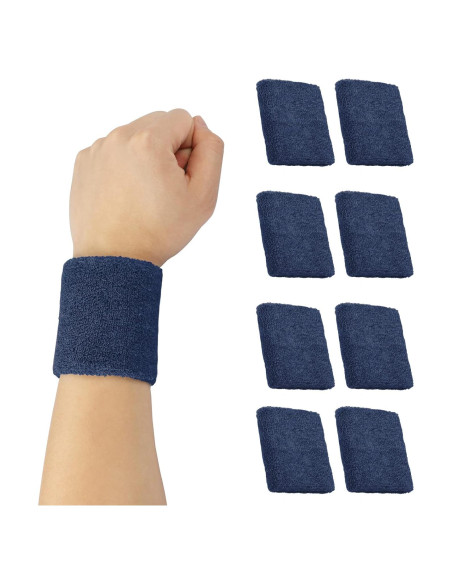 8 Muñequera de Sudor Aoozleny para Deportes al Aire Libre