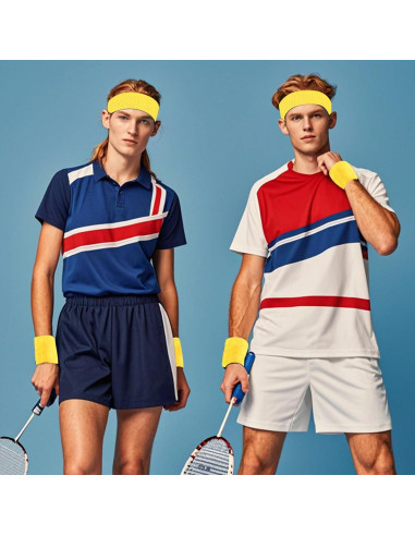 Conjunto de 3 Piezas Muñequera y Banda Sucrain Amarillo