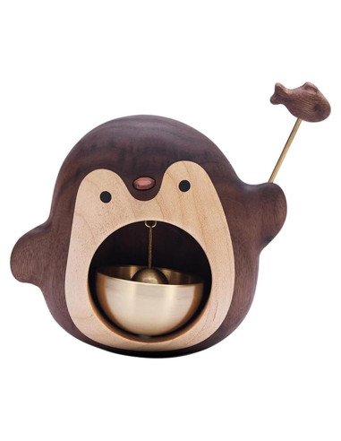 Timbre Magnético Kanelan Modelo C de Madera y Latón