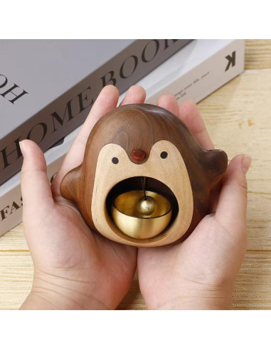 Timbre Magnético Kanelan Modelo C de Madera y Latón