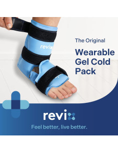 Funda de Hielo para Tobillo REVIX REX169-1 Alivio Dolor 0.9kg 2