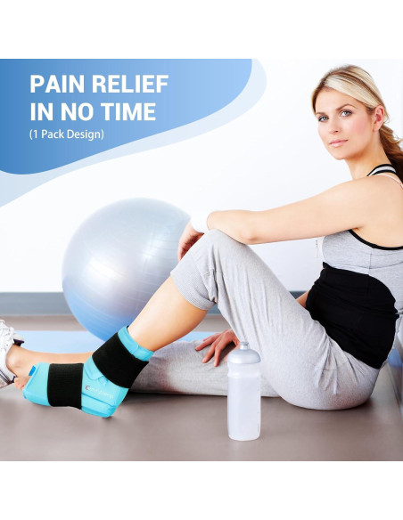 Funda de Hielo para Tobillo Comfytemp Grande 22cm Alivio Dolor