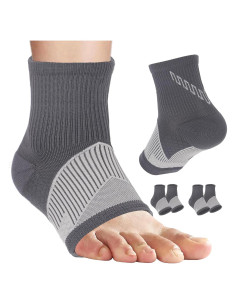 Soportes de Tobillo de Cobre DRNAIETY - Compresión Unisex M