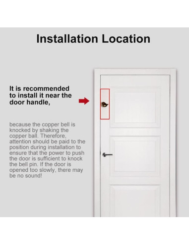 Timbre Magnético Kanelan Modelo C de Madera y Latón