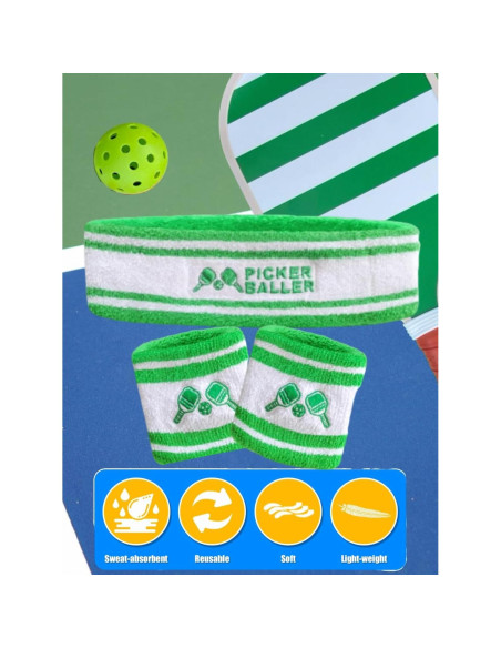 Conjunto de Bandas para el Sudor KUA'HOME Pickleball