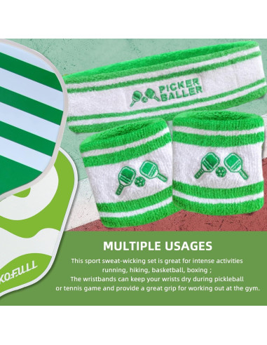 Conjunto de Bandas para el Sudor KUA'HOME Pickleball