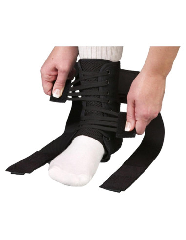 Férula para Tobillo MedSpec ASO EVO Speed Lacer Mediano Negro