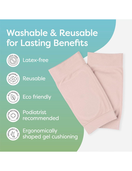 Mangas de Compresión para Tendón de Aquiles ZenToes - Alivio de Dolor