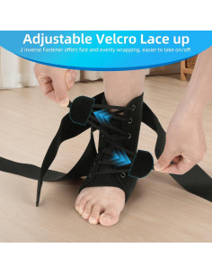 Férula de Tobillo TANGKA Mediana con Calcetines - Cierre Rápido 2