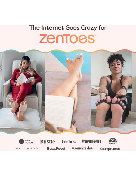 Mangas de Compresión para Tendón de Aquiles ZenToes - Alivio de Dolor