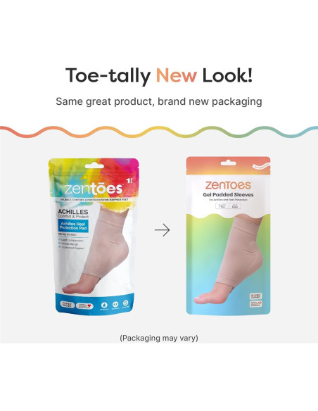 Mangas de Compresión para Tendón de Aquiles ZenToes - Alivio de Dolor
