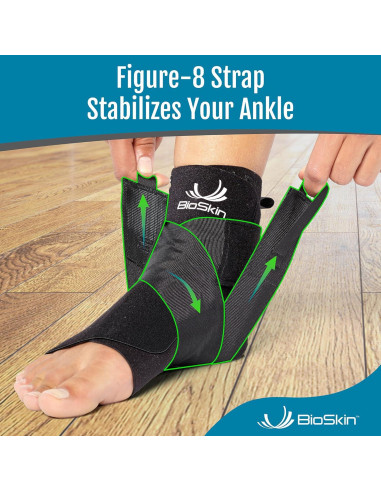 Faja de Compresión para Tobillo BioSkin - Soporte Post-Operación