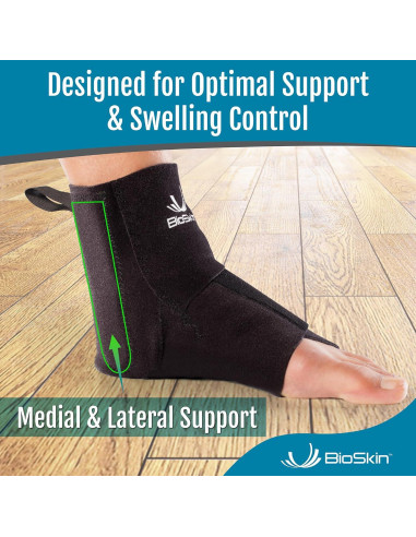 Faja de Compresión para Tobillo BioSkin - Soporte Post-Operación
