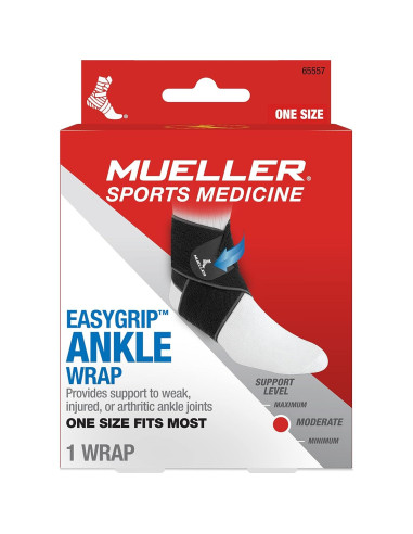 Funda Ajustable para Tobillo MUELLER - Alivio Esguinces y Artritis