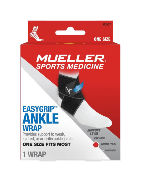 Funda Ajustable para Tobillo MUELLER - Alivio Esguinces y Artritis