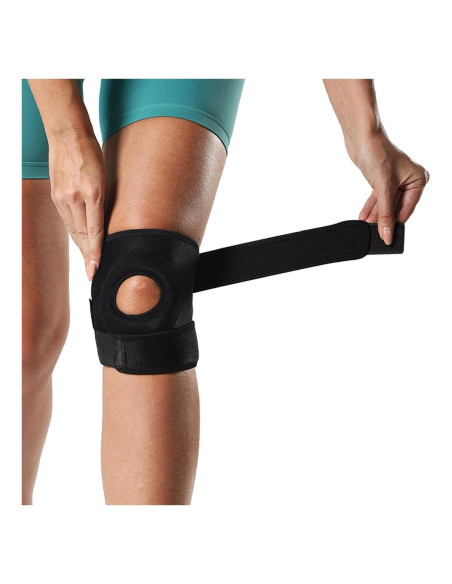 Férula para Rodilla SUJAYU Ajustable Compresión Negro
