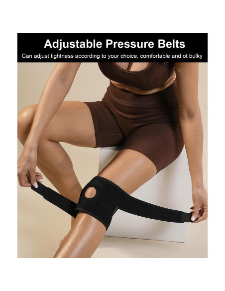 Férula para Rodilla SUJAYU Ajustable Compresión Negro