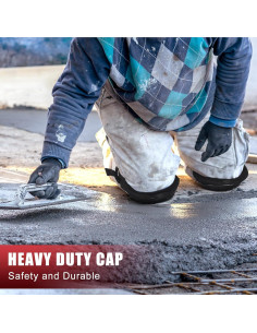 Rodilleras Profesionales FREEKYROCK con Almohadilla de Gel 20x14cm 2