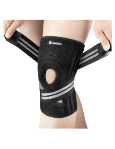 Faja de Rodilla CAMBIVO Unisex Ajustable con Estabilizadores