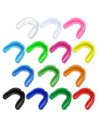 BBTO 40 Protectores Bucales para Niños Multicolor para Deportes