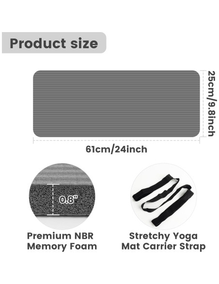 Almohadilla de Rodilla HASSLICKIT 24x10cm Antideslizante