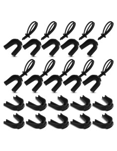 Dunzy 20 Protectores Bucales con Correa para Deportes