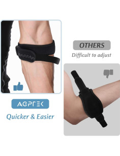 Faja de Soporte para Codo AGPTEK - Alivio Tendinitis 2 Piezas 2