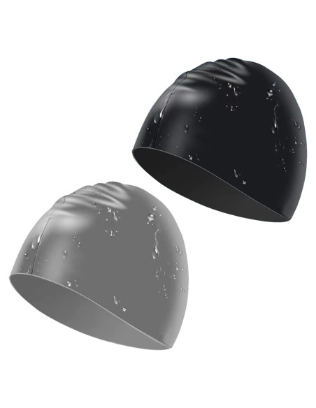 Gorro de natación Kinizuxi SW05 silicona 2 unidades unisex Gorro de natación Kinizuxi SW05 silicona 2 unidades unisex