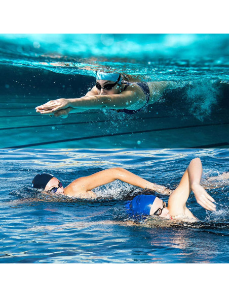 Gorro de natación Kinizuxi SW05 silicona 2 unidades unisex Gorro de natación Kinizuxi SW05 silicona 2 unidades unisex