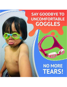 Gafas de natación antiempañantes Frogglez para niños 3-10 años 2