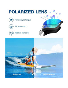 Gafas de natación ZIONOR G1 MINI para niños, polarizadas UV 2